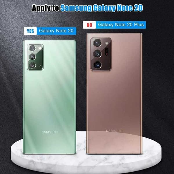 2-PACK Samsung Note 20 kameralinsebeskytter fleksibelt glas