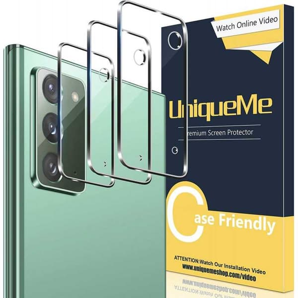 2-PACK Samsung Note 20 kameralinsebeskytter fleksibelt glas