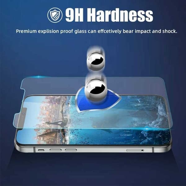 2-PACK iPhone 12 Pro Max Hærdet glas 0,26 mm 2,5D 9H