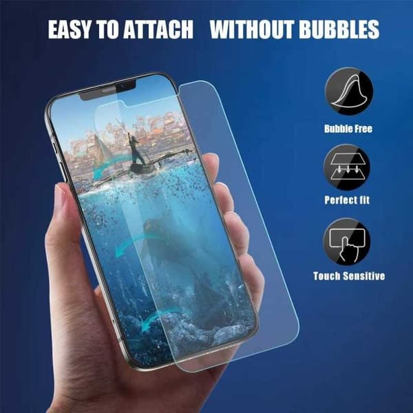 2-PACK iPhone 12 Pro Max Hærdet glas 0,26 mm 2,5D 9H