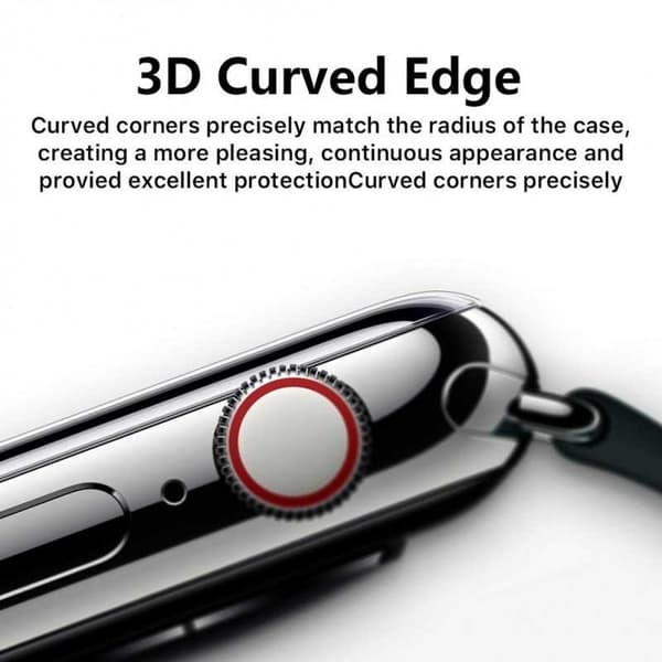 Apple Watch Series 6 44mm 3D hærdet glas 0,2mm 9H