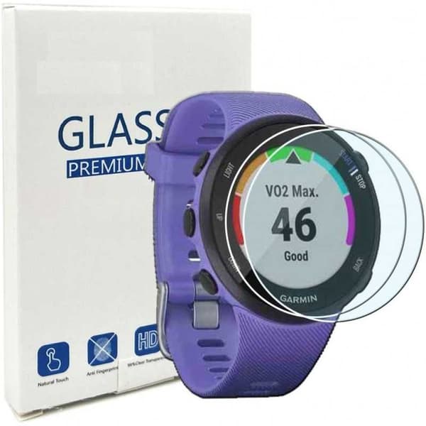 2-PACK Garmin Forerunner 45 & 45s Härdat Glas 0.2mm 9H 2.5D