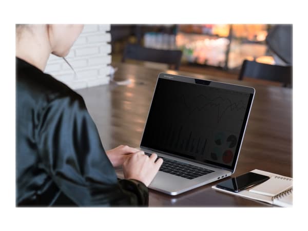 Kensington MP15 Privacy Screen for MacBook Pro - Sekretessfilter till bärbar dator - borttagbar - magnetisk - 15" - glättat, matt - för Apple MacBook Grå