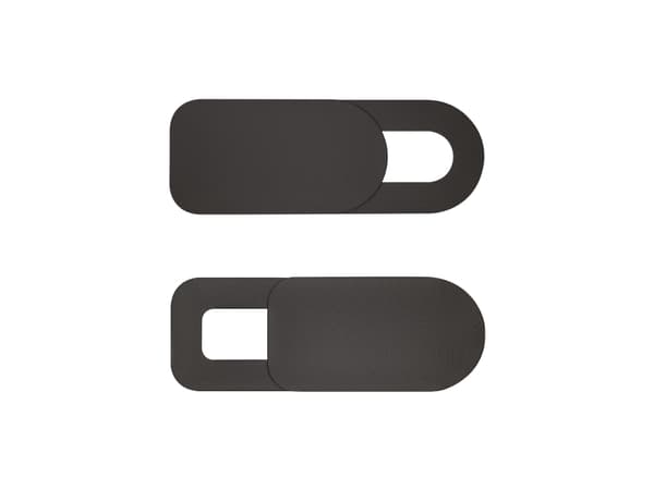 InLine 55263, Webcam omslag, Sort, 2 stk, Blister, 1 mm
