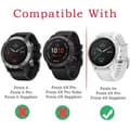 Miniatyrbillede 2 af 5: 2-PAK Garmin Fenix 6S/6S Pro hærdet glas 0,2 mm 9H 2,5D