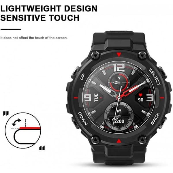 2-PAKKT Amazfit T-Rex herdet glass 0.2mm 9H 2.5D