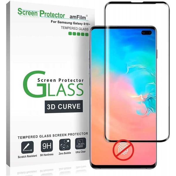 Samsung S10 FullFrame V2 0.26mm 3D 9H Härdat Glas (SM-G973F)