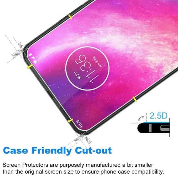 2-PACK Motorola Moto G9 Play Karkaistu lasi 0,26mm 2,5D 9H