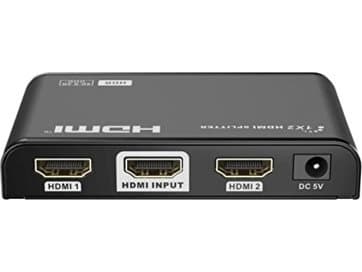 PremiumCord HDMI 2.0 splitter 1-2 porter, 4K x 2K/60Hz, FULL HD, 3D, ÄernÃ½