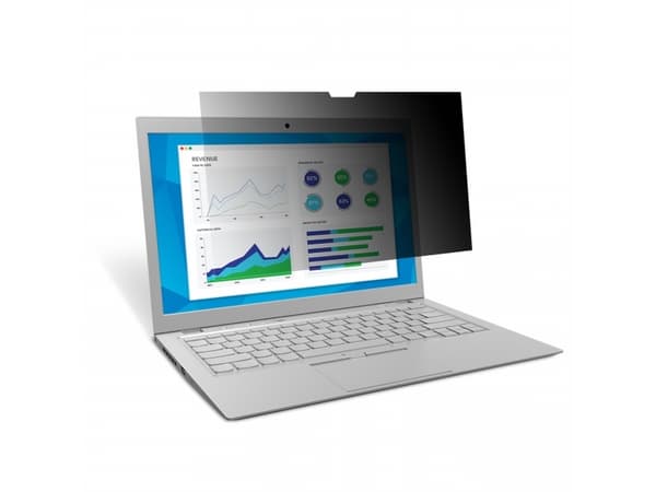 3M touch-yksityisyyssuodatin HP® EliteBook x360 1030 G2, 16:9, PFNHP014, 33,8 cm (13.3"), 16:9, Kannettava tietokone, Kehyksetön näytön yksityisyyssu