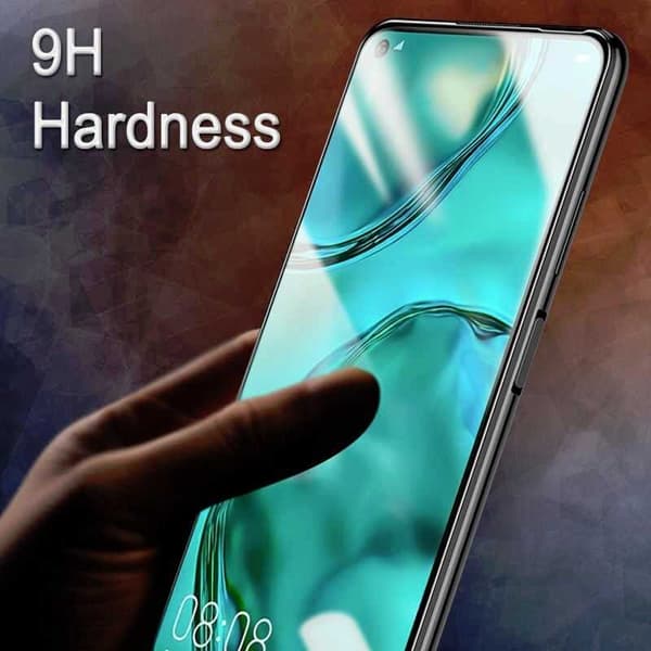 Huawei P40 Lite Härdat Glas 0.26mm 2.5D 9H Fullframe