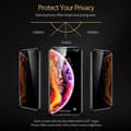 Miniatyrbillede 2 af 5: 2-PACK iPhone 12 Mini Privacy Hærdet glas 0,26 mm 2,5D 9H