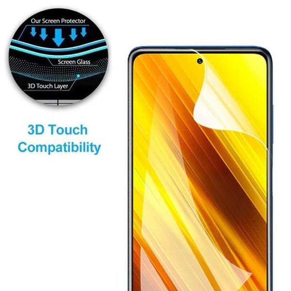 3-PACK Xiaomi Poco X3 NFC Premium Skärmskydd CrystalClear