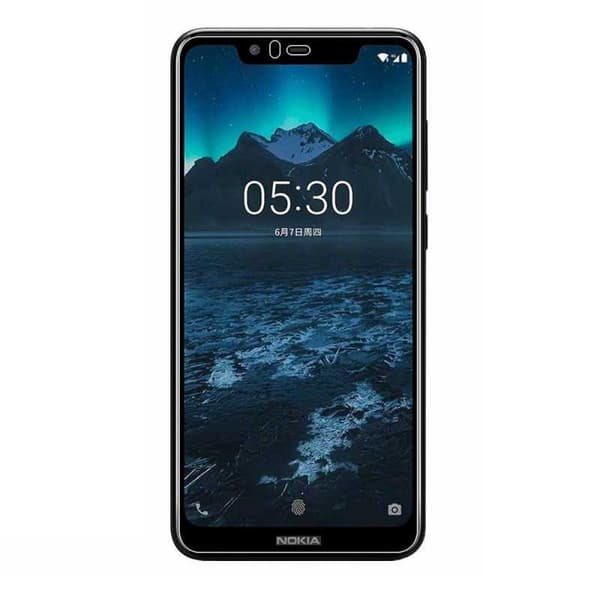 2-PACK Nokia 5.1 Härdat Glas 0.26mm 2.5D 9H Fullframe