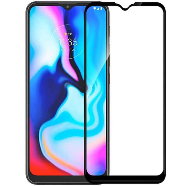 2-PACK Moto E7 Plus hærdet glas 0,26 mm 2,5D 9H fuld ramme