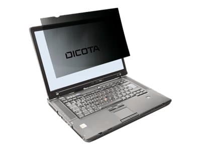 DICOTA - Notebookpersonvernsfilter - 2-veis - innstikksdel/klebemiddel - 12,5" bredde - svart