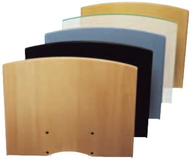SMS Flatscreen shelf M / L - Hylle - for AV-mottaker / DVD-spiller - MDF - grå