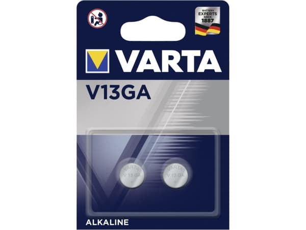 10x2 Varta electronic V 13 GA