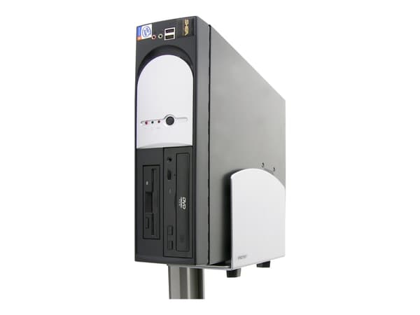 Ergotron Vertical Universal CPU Holder, 18 kg, Hopea, 3,04 kg, 140 x 268 x 203 mm, 4,5 kg