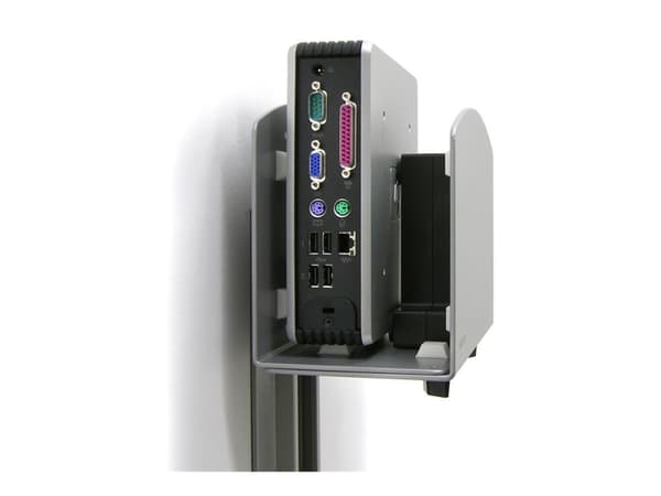 Ergotron Vertical Universal CPU Holder, 18 kg, Hopea, 3,04 kg, 140 x 268 x 203 mm, 4,5 kg