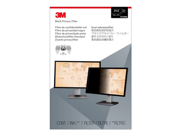 Privacy Screen Protector 21,5" Widescreen 16:9