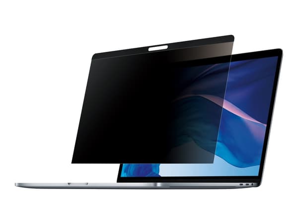StarTech.com Laptop Privacy Screen for 13 inch MacBook Pro & MacBook Air, Magnetic Removable Security Filter, Blue Light Reducing Screen Protector 16 Gjennomsiktig