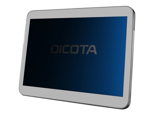 DICOTA Secret - Skjermbeskyttelse for nettbrett - med personvernsfilter - 2-veis - klebemiddel - 10.2" - svart - for Apple 10.2-inch iPad (7. generas Sort