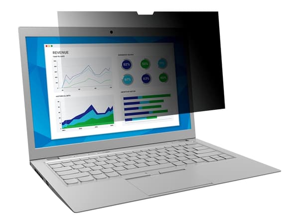 3M databeskyttelsesfilter til 14" widescreen laptop - Notebook privacy-filter - 14" bred - lajittelu