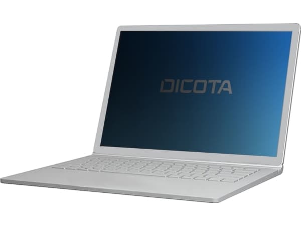 DICOTA personvernskjerm Latitude 14 7400 2-i-1,4-veis, svart, selvklebende