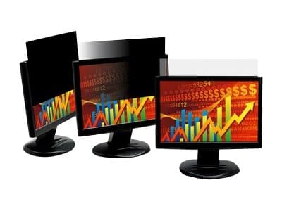 3M LCD Privacy Computer Filter - Filter för personlig integritet - 22" Svart