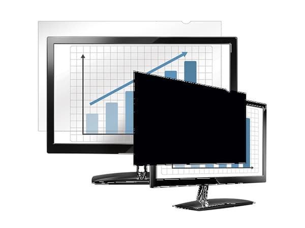 Fellowes PrivaScreen, Frameless display privacy filter, Svart, Polyeten, Bländningsskydd, 39,1 cm (15.4"), 331 mm