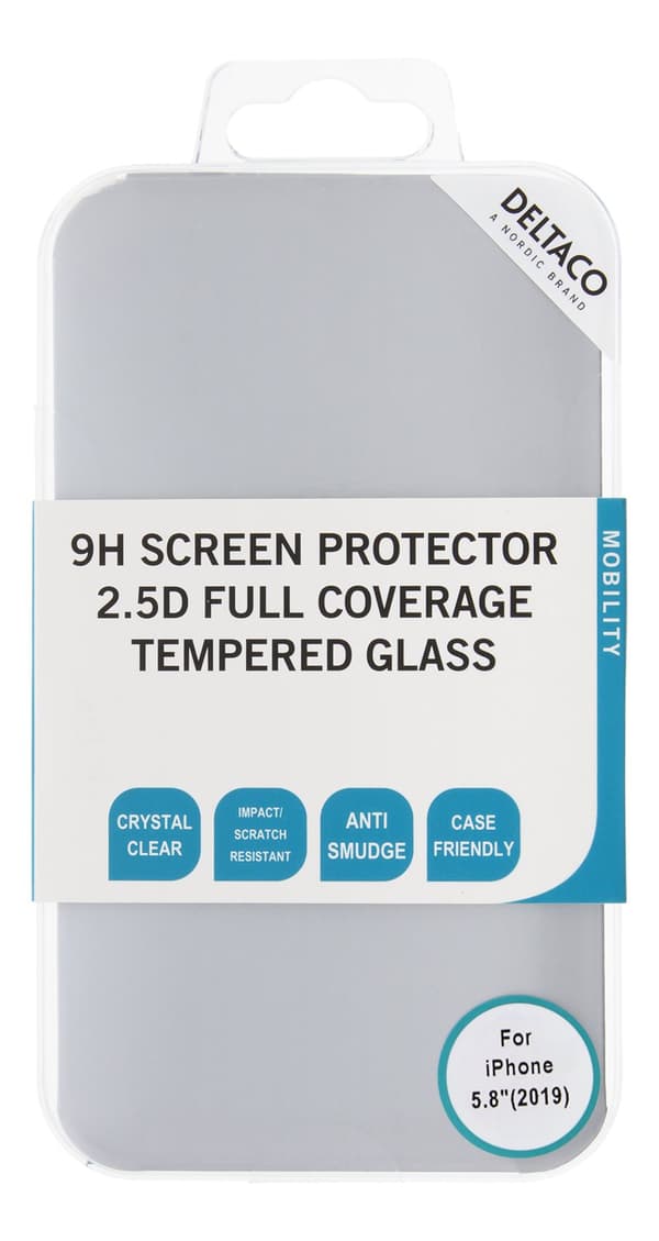 Screen protector iPhone X/Xs/11 Pro3D full cover temp glass