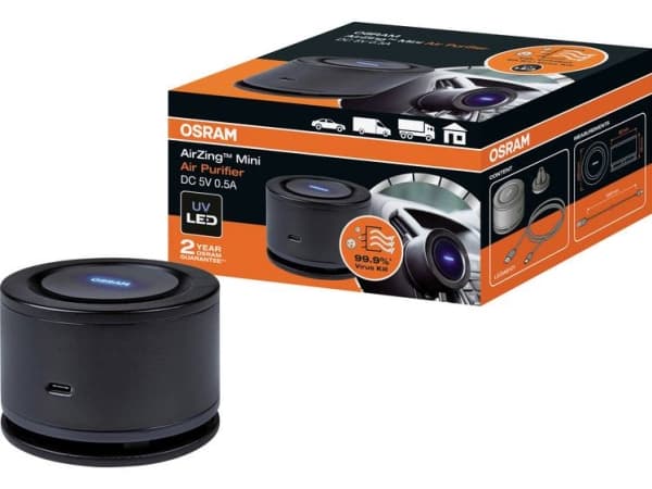 Osram kabineluftrenser, 5V USB-C
