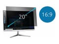 Miniatyrbilde 5 av 5: Kensington privacy filter 2 way removable 50.8cm 20.0" Wide 16:9