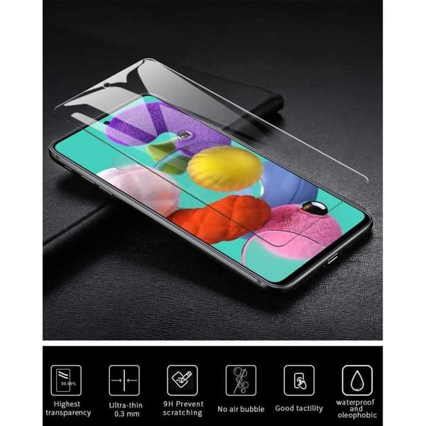 Samsung Galaxy A42 5G Härdat glas 0.26mm 2.5D 9H