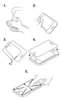 Pikkukuva 4 / 6: Screen protector Samsung Galaxy Note 20 3D Curved Temp glass