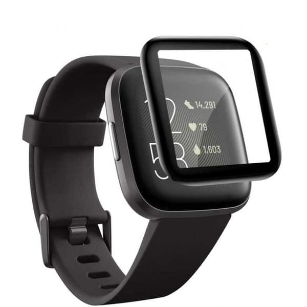 2-PACK Fitbit Versa 3 FullFrame 3D Härdat Glas 0.2mm 9H