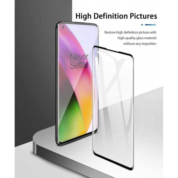 2-PACK OnePlus 8T Härdat Glas 0.26mm 2.5D 9H Fullframe