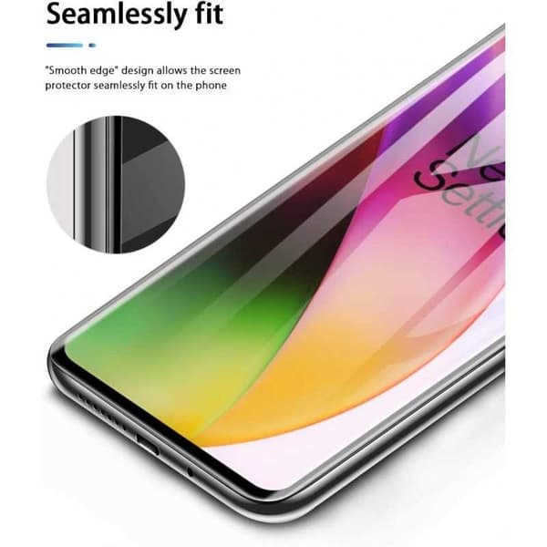 2-PACK OnePlus 8T Härdat Glas 0.26mm 2.5D 9H Fullframe