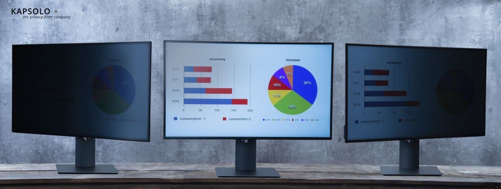 Privacy 4-v�gs sekretessfilter DELL Ultra Sharp 34 Curved Monitor - U3419W Sk�rmskydd, Screen Protection
