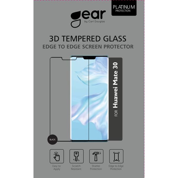 GEAR Panssarilasi 3D Full Cover Black Huawei Mate 30