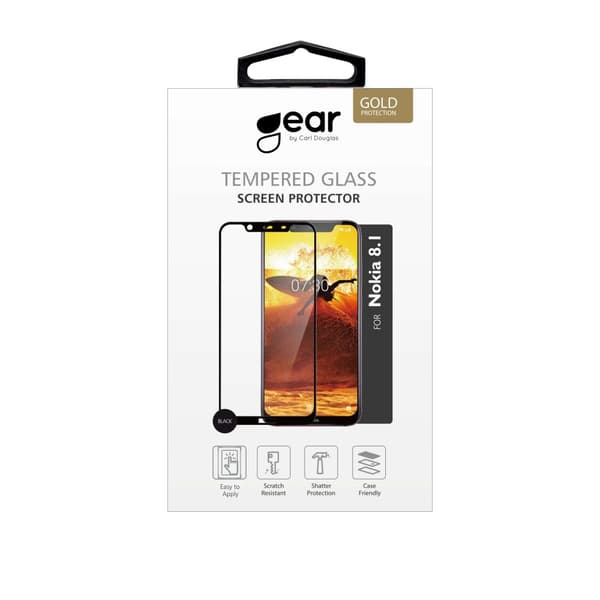 Hærdet Glas 2.5D Full Cover Nokia 8.1
