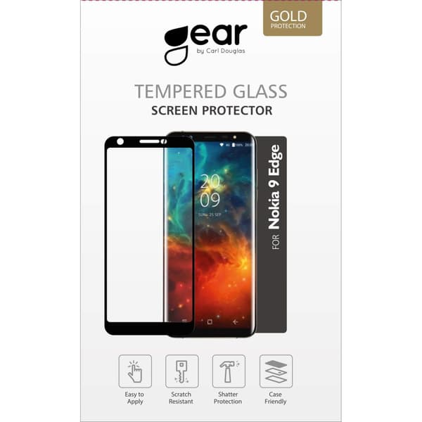 GEAR Herdet Glass 2.5D Nokia 9