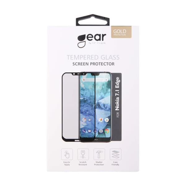 GEAR Herdet Glass 2.5D Nokia 7.1
