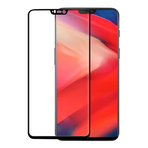 GEAR Panssarilasi 3D Full Cover Musta OnePlus 6