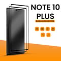 Miniatyrbild 1 av 5: 2- Pack Samsung Galaxy Note 10 Plus - Härdat Glas 9H - Super Kvalitet 3D Skärmskydd