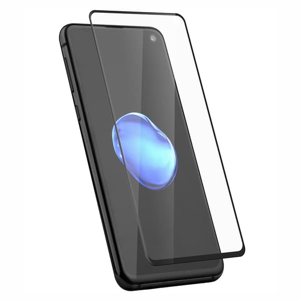 Skærmbeskytter Galaxy S10e 2.5D sort ramme