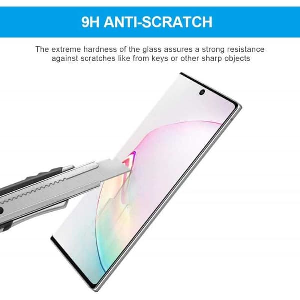 Samsung Note 10 3D 0,26 mm 9H hærdet glas