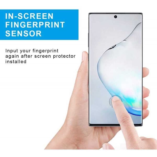 Samsung Note 10 3D 0,26 mm 9H hærdet glas
