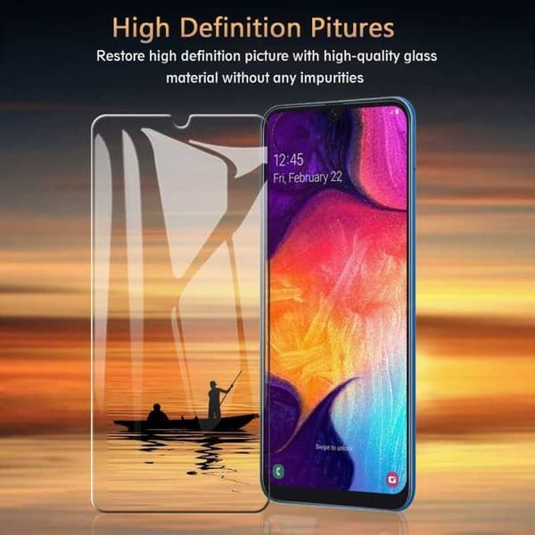 Samsung A02s Hærdet glas 0,26mm 2,5D 9H